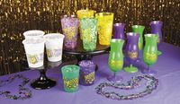 Make your Mardi Gras something special! Your guests will love how you gone the extreme mile with these Mardi Gras Print Cups!