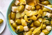 Marinated Olives and Parmigiano Reggiano