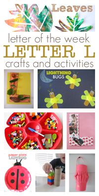 Letter Of The Week - Letter L Theme - No Time For Flash Cards