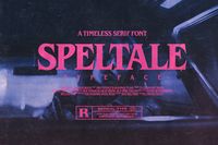 Speltale Free Font :: Behance