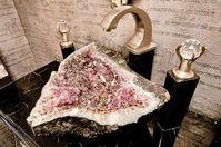 Amethyst Geode Basin. An ultimate luxury. www.stonesmiths.com