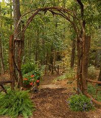 This is the home of a Master Gardener who loves to create and recycle hidden treasure from the outdoors and indoors. Colorful outdoor fabrics are durable and tie together natures natural colors. This garden is continually develping and 1000's of hours have already contributed to it's beauty.#Bestof2012