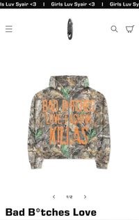 orange camo jacket hoodie