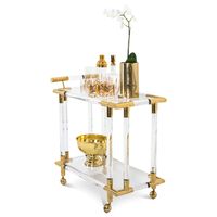 lucite bar cart - Google Search