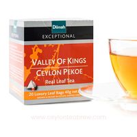 Tea Format : 20 Luxury Tea bags Ingredients : Pure Ceylon black tea, Lime and Orange extracts Net Weight : 40g Net No Additives Expiration date : 2025 Genuine Ceylon tea product from Sri Lanka