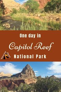 Looking to visit Capitol Reef National Park?  Do you only have one day to spend?  Check out our guide to spending one day in Capitol Reef National Park.  #capitolreef #capitolreefnps #nationalparkobsessed #nationalparkgeek #findyourpark #utah #mightfive #nationalpark #nationalparks via @nationalparkobsessed