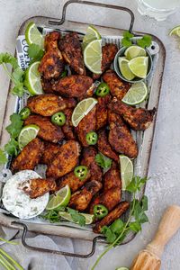 Mexican Inspired Chicken Wings