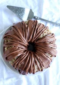 Best German Chocolate Bundt Cake | A Bountiful Kitchen