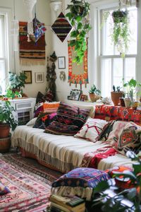 Far Out Hippie Curtains to Give Your Home Groovy Vibes - DreamyHomeStyle