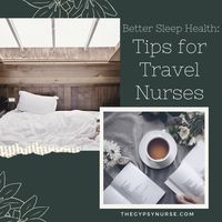 Find out how to sleep better as a travel nurse from #GypsyNurseSponsor GIFTED Healthcare!  #GypsyNurse #TravelNurse