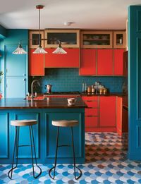 A First-Time Homeowner Indulges a Love of Color