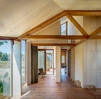 Moke Architecten crowns Wooden House in Muiden with greenhouse