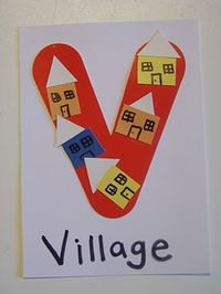 V is for village