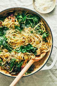 Lemon Swiss Chard Pasta — Evergreen Kitchen