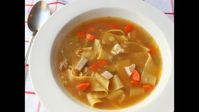 Roasted Chicken Broth Recipe - Part 1 of How to Make Chicken Noodle Soup - YouTube