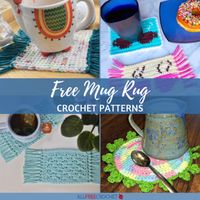 17 Free Crochet Mug Rug Patterns