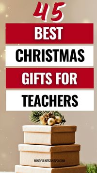 Discover 45 thoughtful teacher Christmas gifts on Amazon! From practical to heartfelt, find the perfect gift to show your appreciation this holiday season.