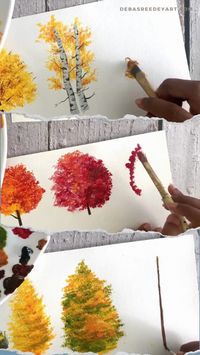 Welcome to the “15 Days of Autumn Trees and Landscapes” acrylic painting online class, where you’ll learn how to paint the beauty of the fall season using acrylics. This class spans a total of 15 days, during which you will create stunning autumn-themed artworks. In the first 9 days, we’ll get into the art of painting nine distinct fall trees. Then, in the final 6 days, we’ll transition to the creation of six colorful autumn landscapes. Enroll: debasreedeyart.com/autumn-trees-landscapes