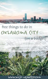 There’s a little bit of something for everyone in Oklahoma City no matter what your taste is – museums, art, green spaces, adventurous activities, and a pretty good food scene – even for vegans! If you’re heading to Oklahoma City on a budget there are also plenty of free things to do in OKC. There’s definitely no way you’ll be bored if you know where to look for the free things to do in OKC.