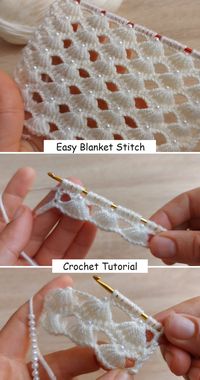 Easy Crochet Blanket Stitch Patterns For Beginners