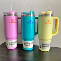 Stanley 30 Oz Stainless Steel H2.0 Flowstate Quencher Tumbler. Brand New Set Of 3 Tumblers In Limited Edition Summer 2024 Colors: Aquamarine (Turquoise Teal Blue), Amethyst (Pink Lilac), Sunshine (Yellow). Excellent Condition, Never Used.