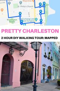 French Quarter Charleston - A self guided DIY Walking Tour! (2 hours)