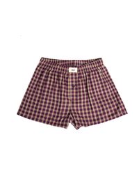 one for $52, two for $99, three for $145. discount automatically applied at checkout DETAILS Limited edition Oddli boxers - made from a mix of 100 percent OEKO Tex and BCI certified cotton fabric. The burgundy plaid is an original Oddli deadstock boxer that we loved so much we decided to custom print on the coziest softest organic cotton, perfect for all. Burgundy plaid boxers made in Hong Kong, all other colors are made in the United States. CARE Machine wash cold. Line dry. SIZING The elastic