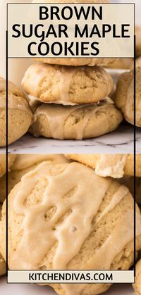 The real maple syrup used in the cookie dough is a game changer. It adds sweetness and depth to the cookies which is so addicting. It plays so well with the brown sugar! I top them with a glaze using even more syrup to really reinforce the maple flavor.