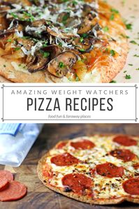 You CAN have pizza on Weight Watchers when you make it yourself! #WeightWatchersPizza #WeightWatchersRecipes #WeightWatchersPizzaRecipes