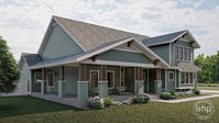 Craftsman Style Ranch House Plan | Riverbend