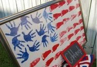 American Flag by simplycyfair: Here is the link. http://simplycyfair.com/memorial-day-arts-crafts.aspx #Kids #Crafts #Flag #simplycyfair