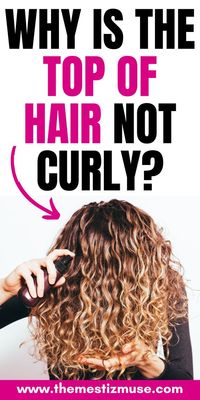 Uncover the reasons behind uneven curl patterns, where the top of your hair may not be as curly as the rest. Explore the potential causes, from hair damage to styling techniques, and discover solutions to achieve a more uniform curl pattern throughout your tresses. Get expert advice to troubleshoot and enhance the overall curl definition.