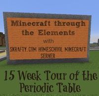 Minecraft Homeschool Class - Learn the Periodic Table Minecraft Style