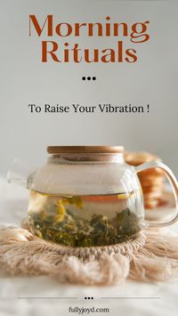 Start Your Day with high vibration -  Morning Ritual of Herbal Tea will help raise your vibration |  #makeup #instagood #photography #nature #instagram #model #follow