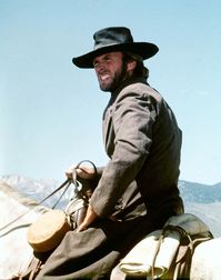 Eastwood in High Plains Drifter.