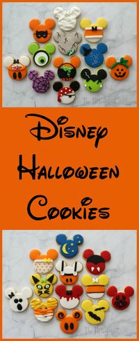 You are in for a treat, no tricks just treats.  My plan was to make a dozen Disney themed Halloween cookies for my sister, but then I start...