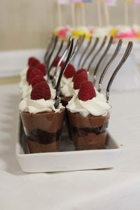 15 Delicious Shot Glass Wedding Dessert Ideas ~ we ♥ this! moncheribridals.com   #weddingminidesserts #weddingdesserts