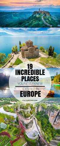 19 Incredible Places You Never Knew Existed in Europe|Pinterest: @theculturetrip