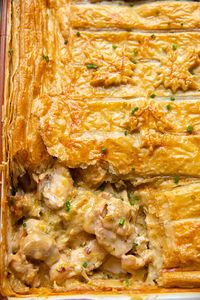 Chicken and Leek Pie