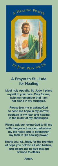 A Prayer to Saint Jude for Healing