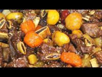 갈비찜 만들기, 기름기 쏙~~ 뺀 갈비찜!! 소갈비찜 만드는 법 - YouTube