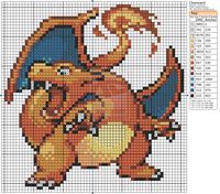 Pokemon - Charizard II by Makibird-Stitching.deviantart.com on @deviantART