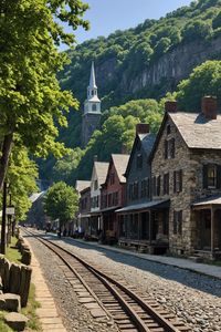 🏞️ A historic West Virginia town, Harpers Ferry, played a pivotal role in the American Civil War and abolitionist movement, with its diverse history waiting to be explored through museums, walking tours, and preservation efforts. 🏛️