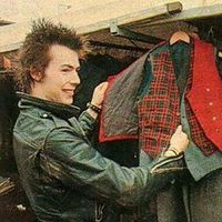 Sid Vicious and theRoyal Stewart Tartan, personal tartan of Queen Elizabeth II