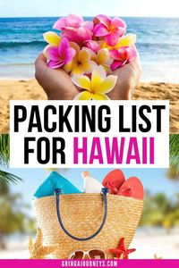 This packing list for Hawaii covers essential items to bring on your vacation, what to pack for the beach, and what to wear in Hawaii. | hawaii packing list | clothes for Hawaii | packing for hawaii list | what to pack for Hawaii | what to bring to Hawaii | packing list for hawaii vacation | hawaii attire | things to bring to Hawaii | things to pack for Hawaii | what to take to hawaii