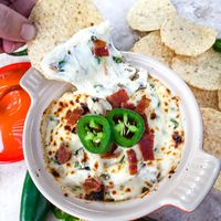 Bacon Jalapeno Popper Cheese Dip - Three Olives Branch