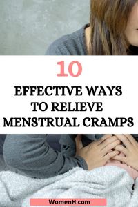 Over 50 percent of women experience cramps during periods, but 15 percent of them may experience pain that is hard to manage. If you are one of them, here are easy ways to relieve period cramps .