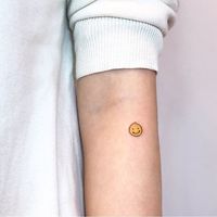 Smiley Tattoo by chox.dal