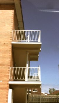 Mid Century Melbourne balustrade