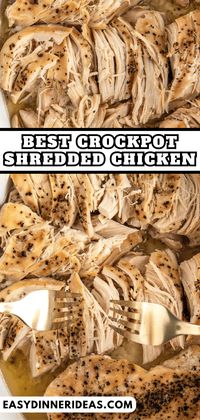 Crockpot Shredded Chicken